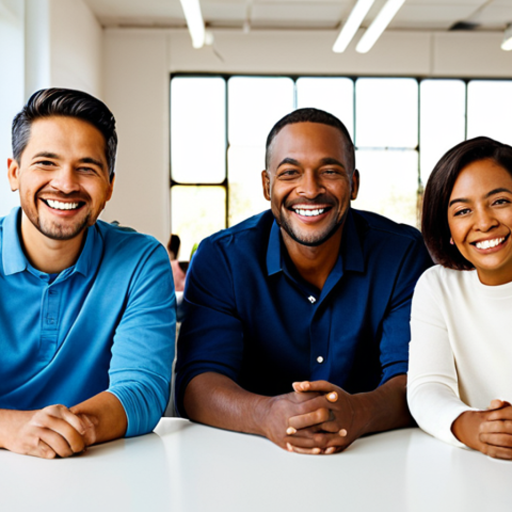 Non-Profit Success Story**

"A group of diverse people smiling and working together in a brightly lit community center, symbolizing a successful non-profit organization. The scene conveys hope and positive impact. Fully clothed, appropriate attire, safe for work, perfect anatomy, natural proportions, professional, family-friendly, high quality."

**