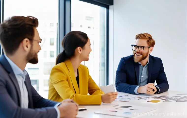 스토리텔러 자격증 시험 일정 - **Product Marketing Storytelling - Dynamic Brainstorm Session:**
    "A vibrant and diverse group of...