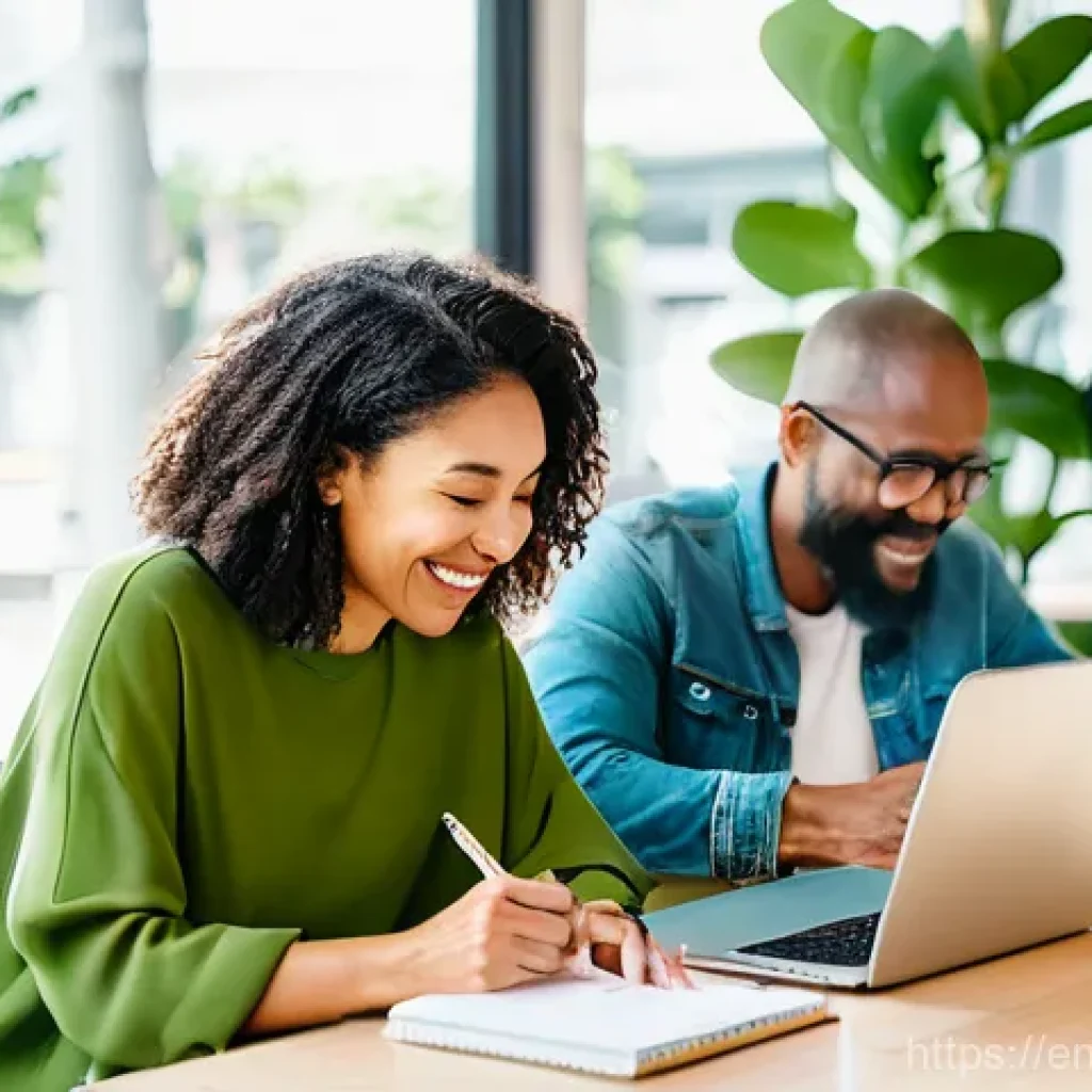 스토리텔러와 창작 과정의 중요성 - **A Vibrant Creative Hub:** A diverse group of fully clothed adults, representing various ages and e...