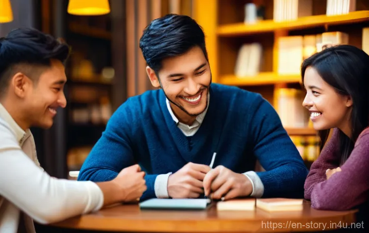 스토리텔러 관련 콘텐츠 시장의 성장 가능성 - **Prompt 1: The Heart of Authentic Connection**
    "A diverse group of 3-5 individuals, aged 18 to ...