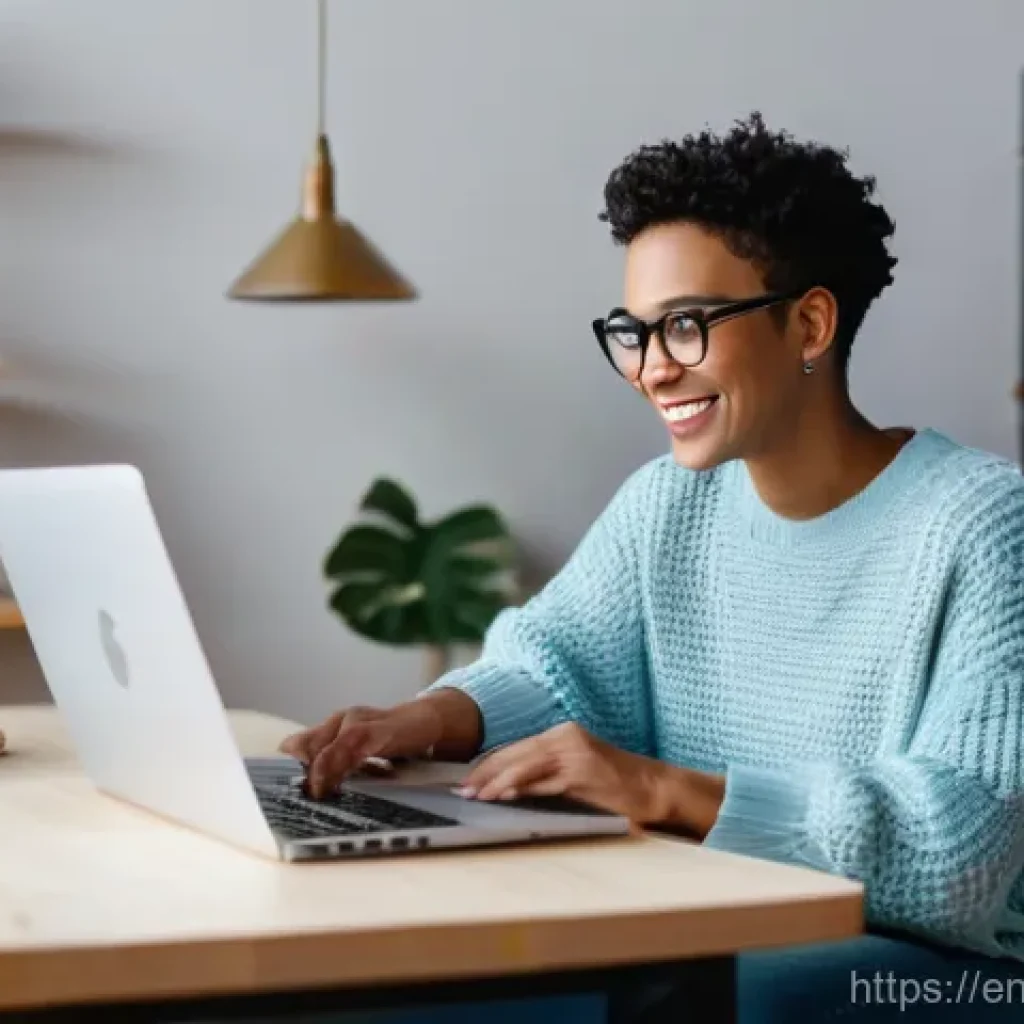 스토리텔러와 문화 콘텐츠 산업 - **Prompt:** A young adult content creator, gender-neutral, wearing stylish, comfortable everyday clo...