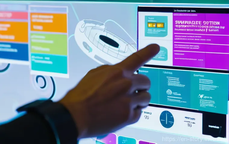 스토리텔러 직무에서의 스토리 제작 능력 향상 방법과 사례 분석과 연구 - **Prompt:** A diverse team of four business professionals (two women, two men, all dressed in modern...