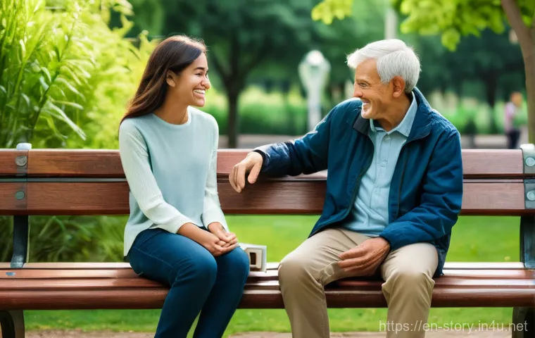 스토리텔러의 인생을 바꾼 이야기 - **Prompt:** A serene, contemplative scene inside a cozy, warmly lit independent coffee shop. A woman...